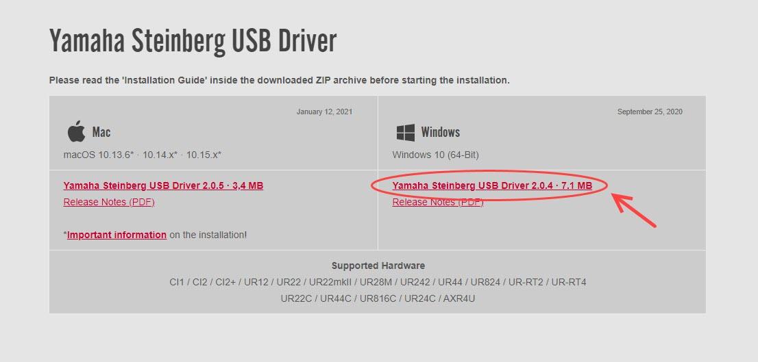 til eksil gentagelse bestikke Yamaha Steinberg USB Driver Download | Windows 10, 8, 7 - Driver Easy