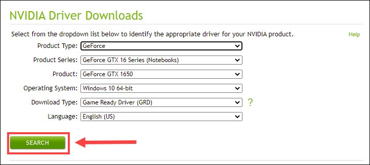 Download] Geforce Gtx 1650 Driver For Windows 11/10/7 - Driver Easy