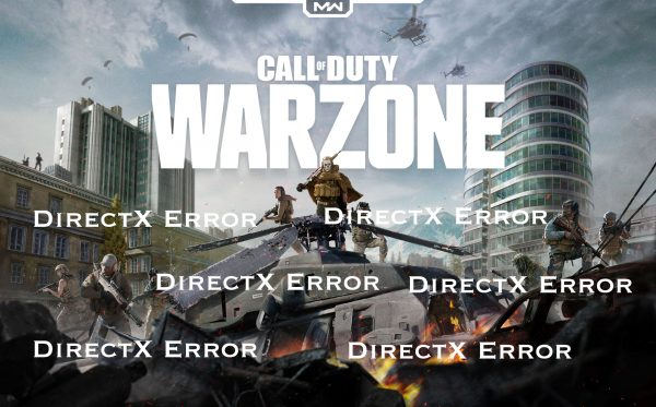 Ошибка directx call of duty warzone