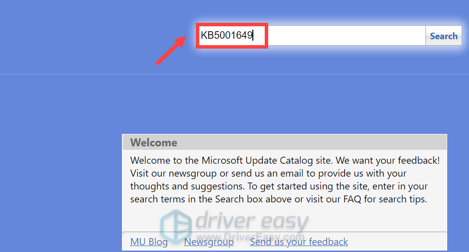 Microsoft Update Catalog download Windows updates manually