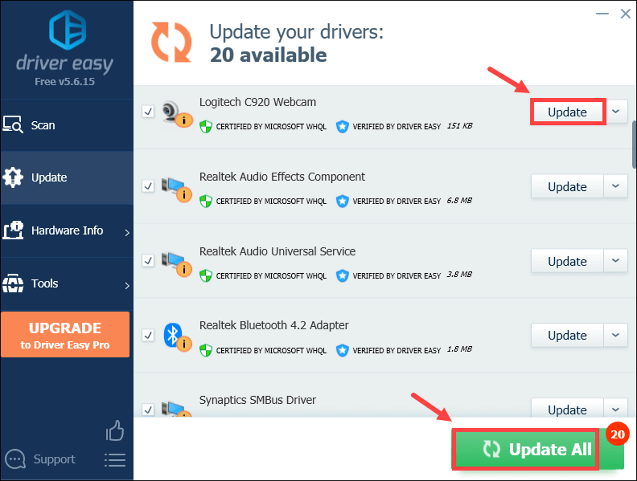 [SOLVED] Logitech cam Microphone Not Working Driver Easy