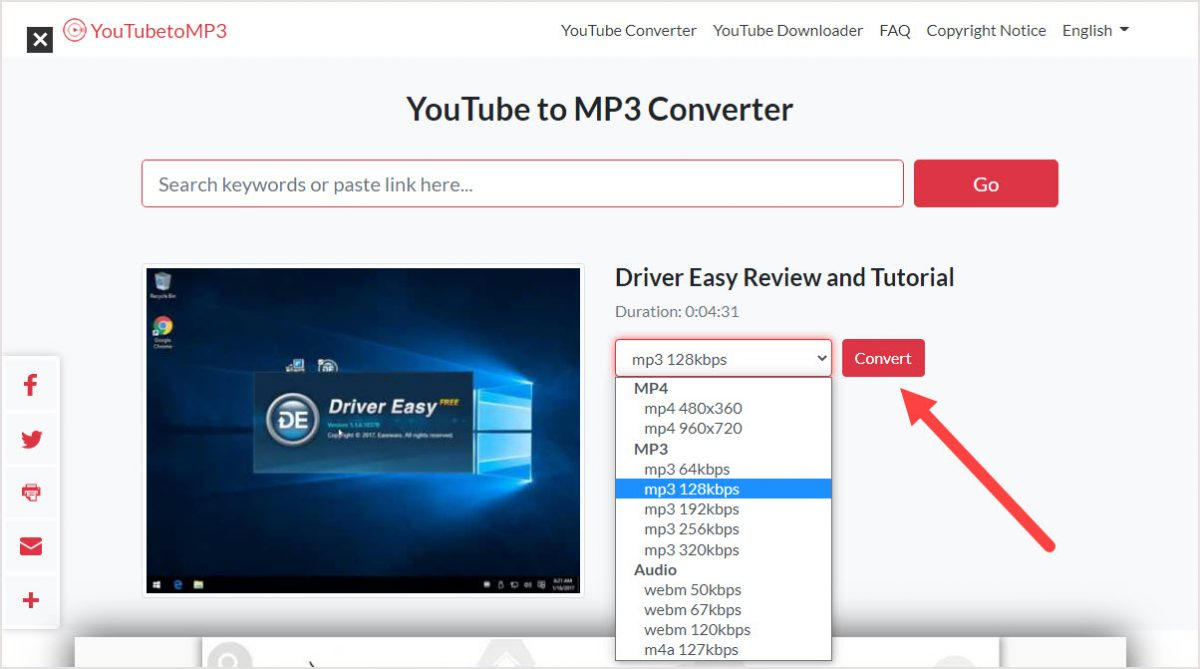 of drijvend Krijgsgevangene Best 2 Methods to Extract Audio From YouTube Video Easily! - Driver Easy