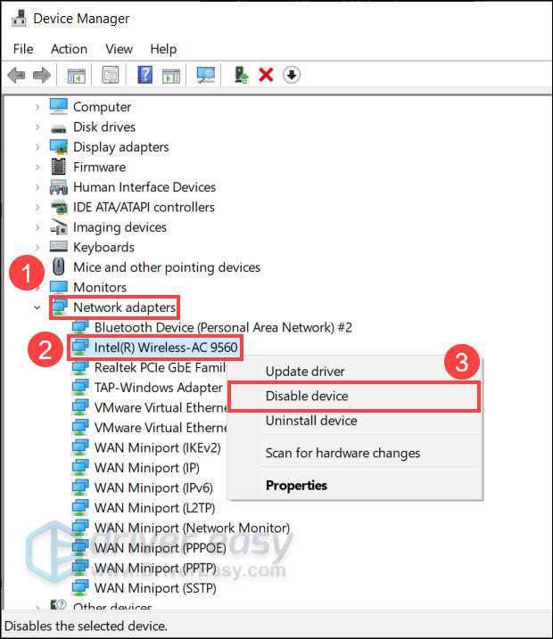 intel wireless driver windows 10