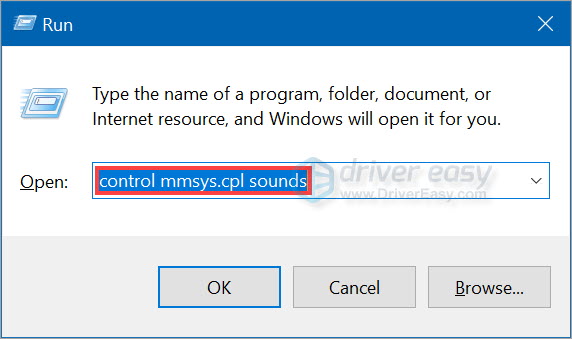 control mmsys.cpl sounds