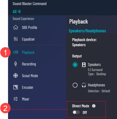 sound blaster z mic not working