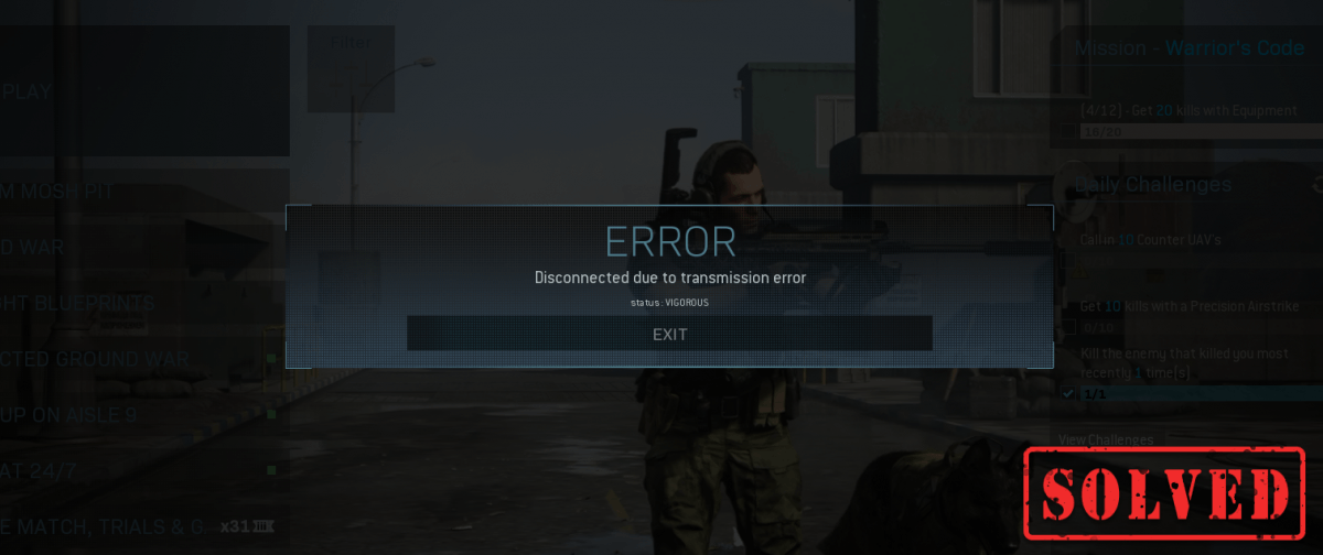 Fix Call of Duty Modern Warfare II Disconnected from Steam Error