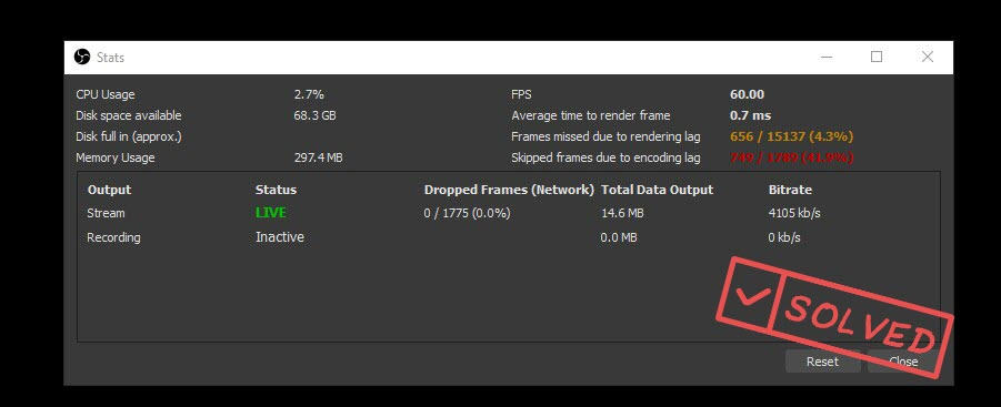 Solved] OBS Dropping Frames - 2023 Tips - Driver Easy
