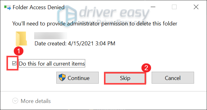 how to delete temporary files