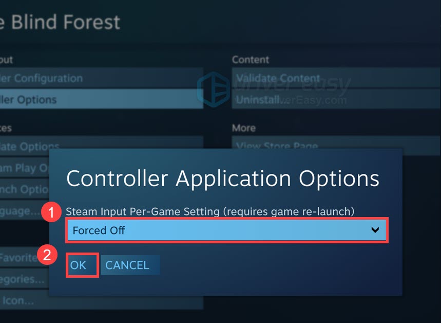 steam controller config middle icon