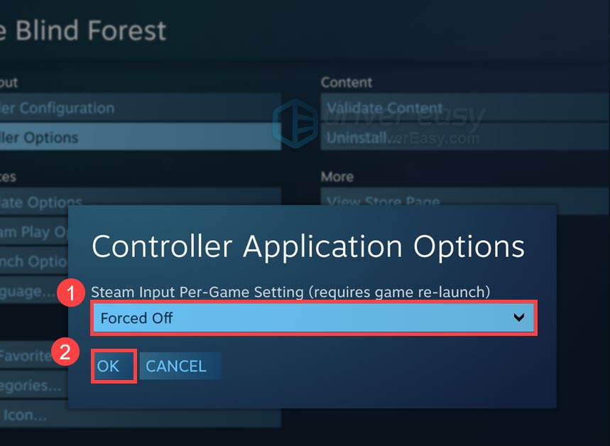 how to update the steam controller software