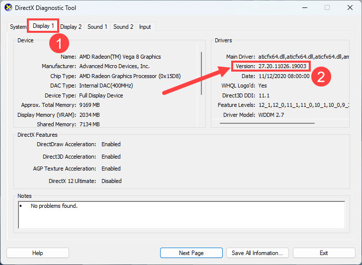 Dxdiag shows DirectX 12 Ultimate as Disabled. How to enable? - Microsoft  Community