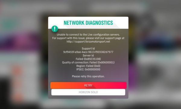 Fix: 'Unable to connect to the live configuration servers' Error ...