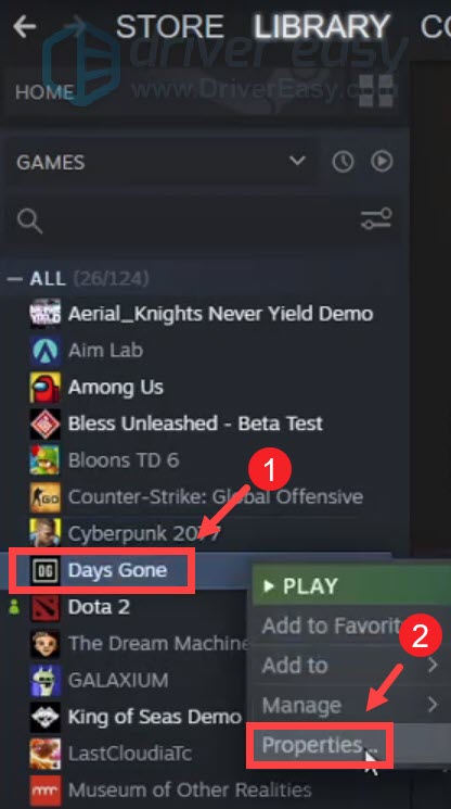 Days Gone Steam Key GLOBAL