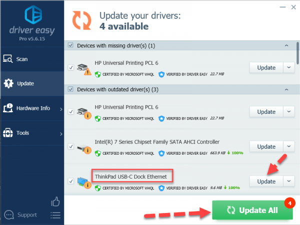 How To Update Lenovo USB-C Dock Drivers. Quickly & Easily! - Driver Easy