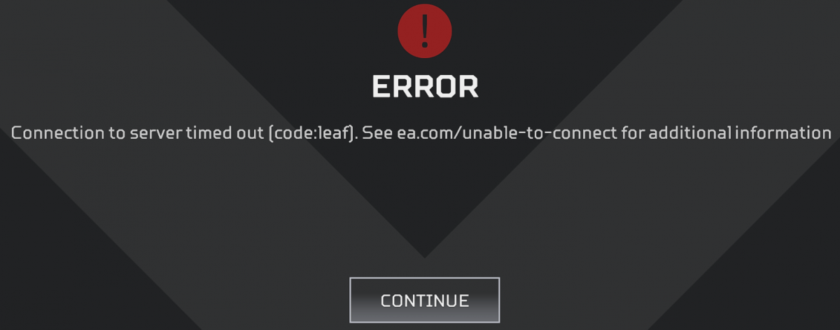 [2022 Fix] Apex Legends error Code Leaf - Driver Easy