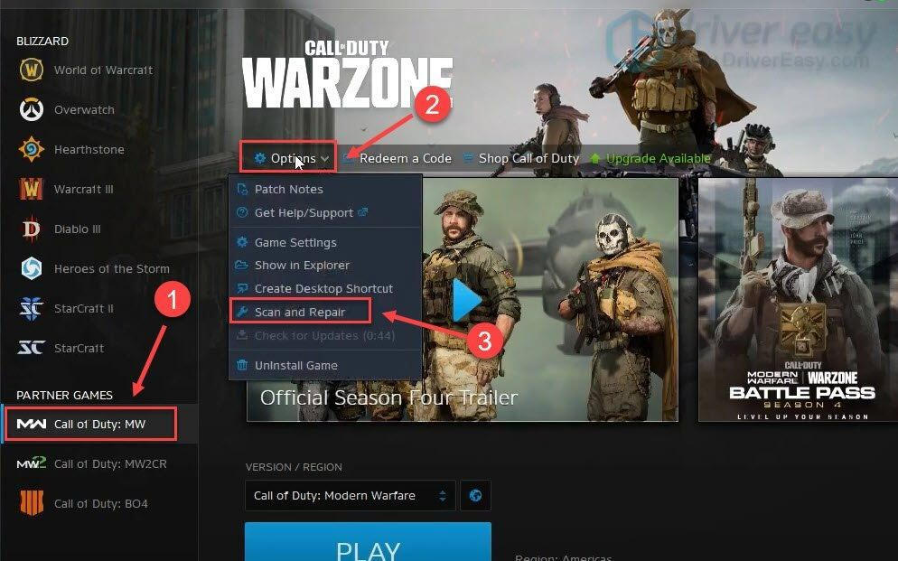 SOLVED] Error Code 6 Diver Warzone/Modern Warfare On PC - Driver Easy