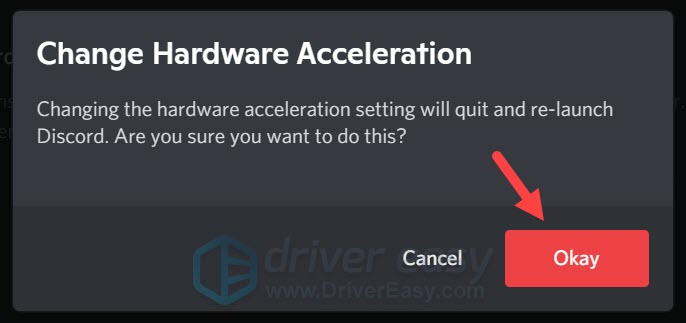 how to disable Discord Hardware Acceleration