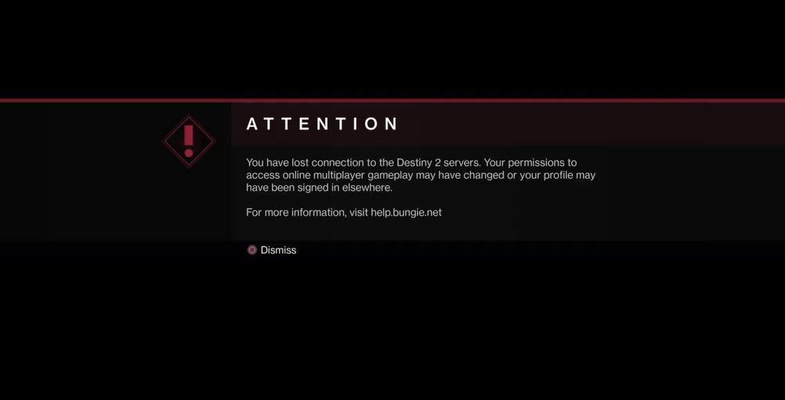 Destiny 2 Players on PS4 Unable to Login with Permissions Error