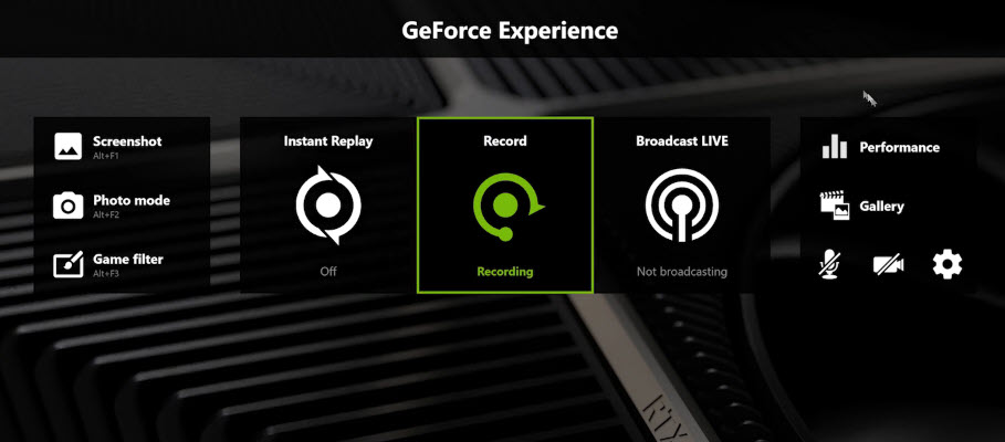 geforce experience not capturing game audio