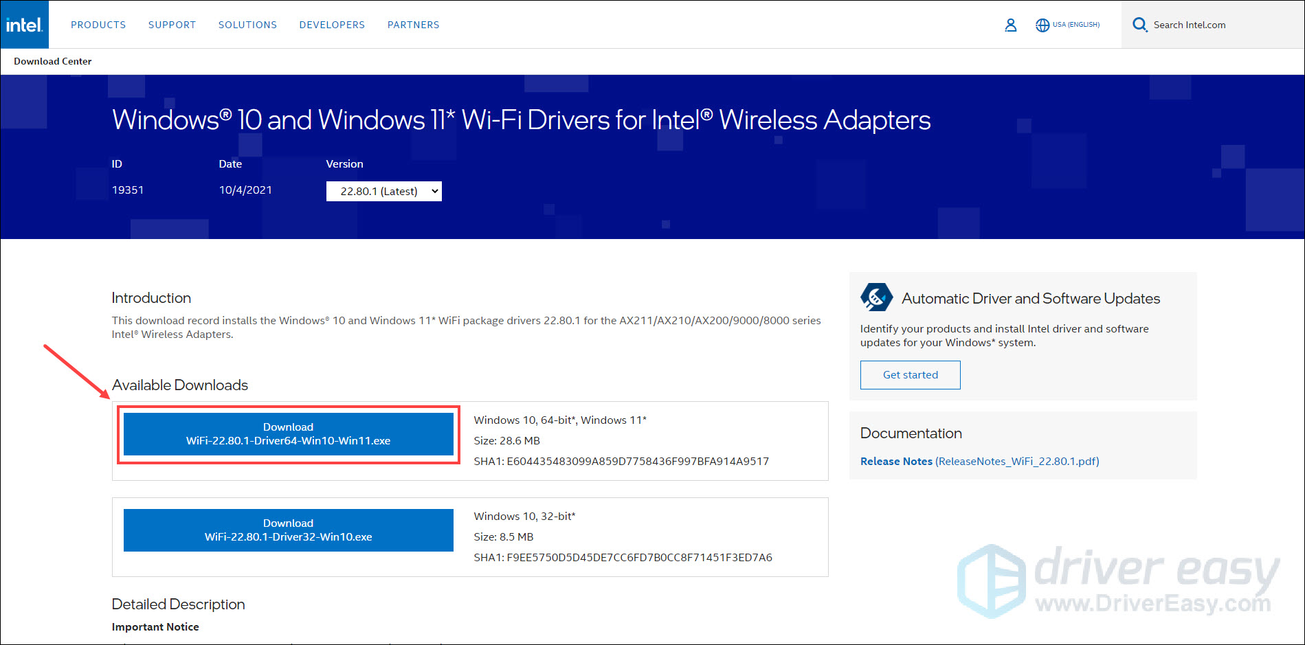 where to download intel widi windows 10