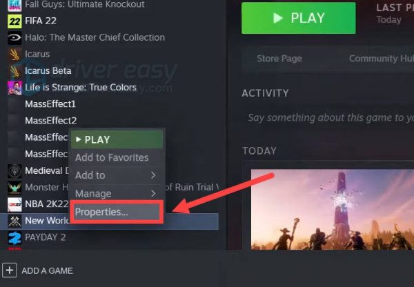 [SOLVED] New World Won't Launch Easy Anti-Cheat Error - Driver Easy