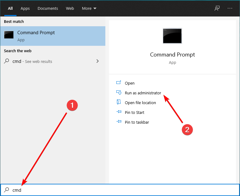 how to boot to command prompt windows 10