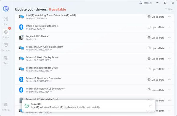Uninstall driver - Driver Easy
