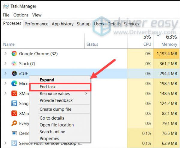 How To Fix Corsair ICUE Not Working On Windows 10/11 - Driver Easy