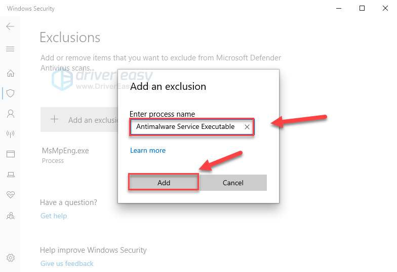 Как отключить Antimalware service executable в Windows 11. Defender exclusion