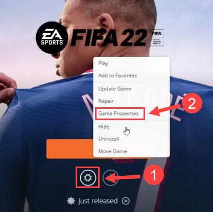 FIFA 22 - Solution to Make The Game Work (in Steam)