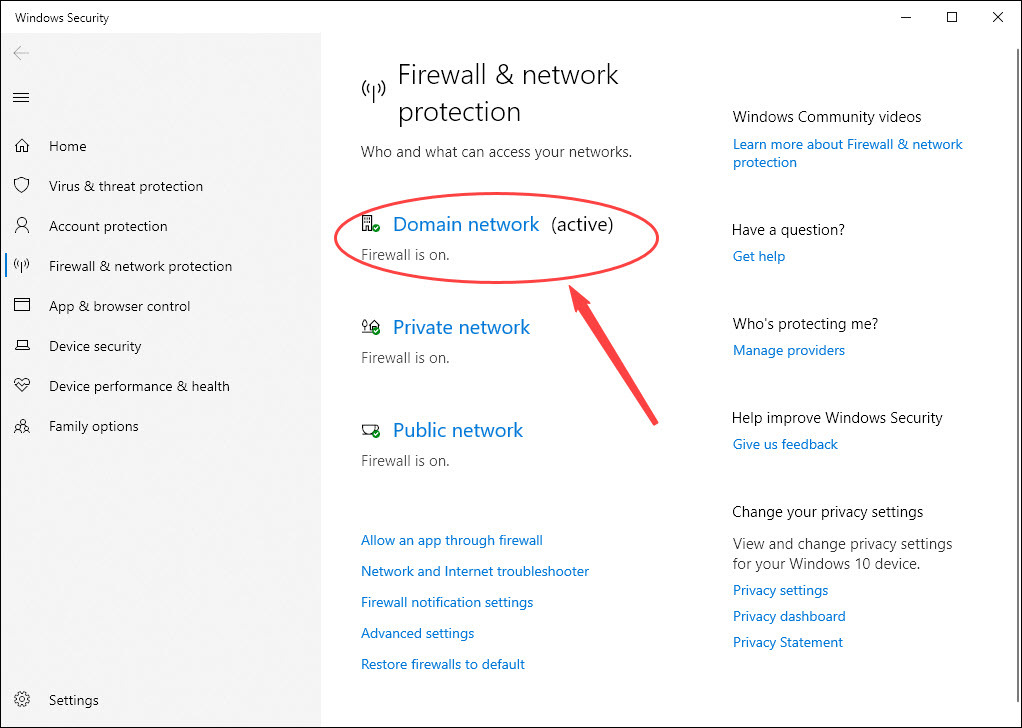 click domain network