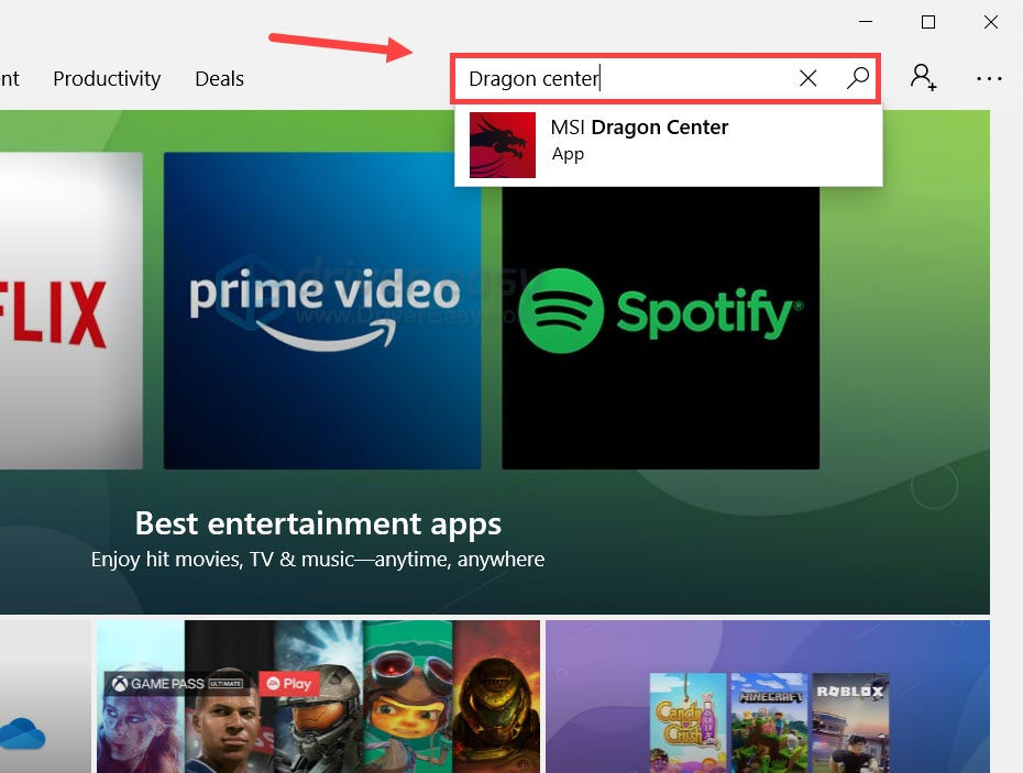 Dragon center is not supported