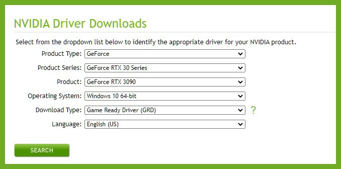 Gt 240m driver online windows 10