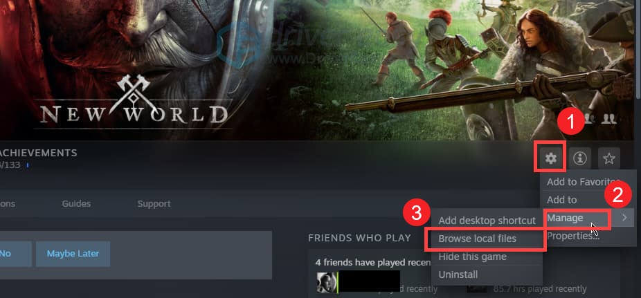 Fix New World Error Steam Must Be Running To Play This Game