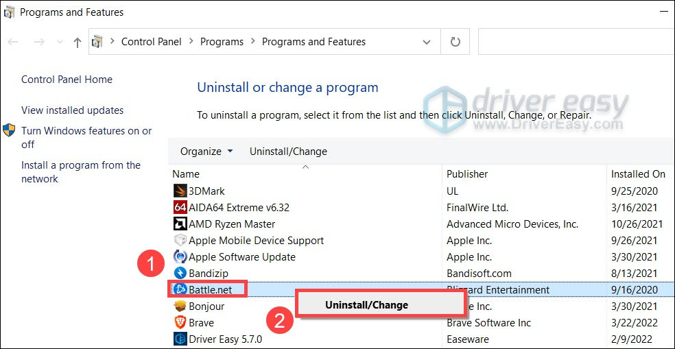 Battle.Net 2022 - How To Uninstall Games 