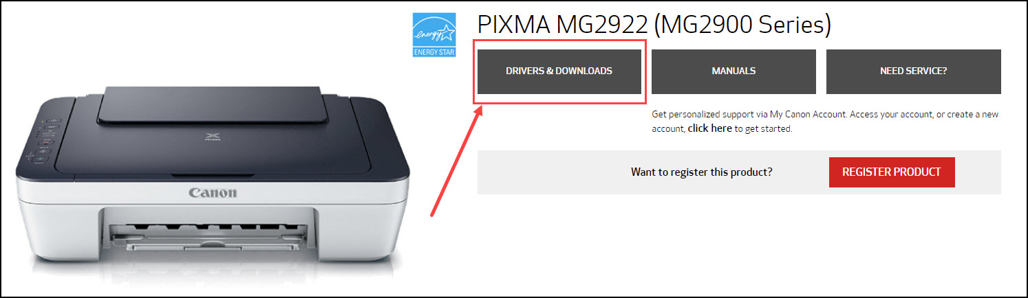 Canon MG2900 Driver Download Update Windows 11/10/7 Driver
