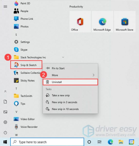 [SOLVED] Windows + Shift + S Not Working on Windows 11/10 Driver Easy