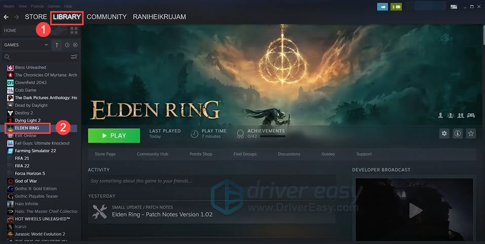 Steam Restart required says Elden Ring [Fixed]