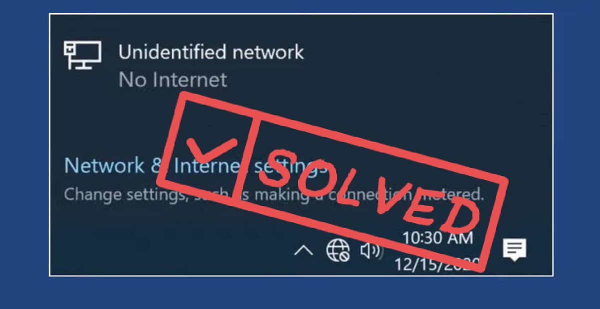 7 Fixes for Unidentified Network Windows 11 Driver Easy