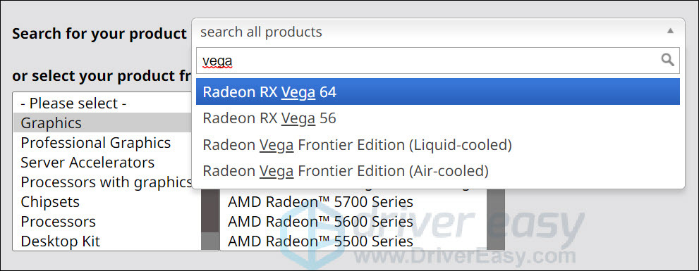 AMD Radeon Vega 3 Graphics Driver Download 2024 Driver Easy