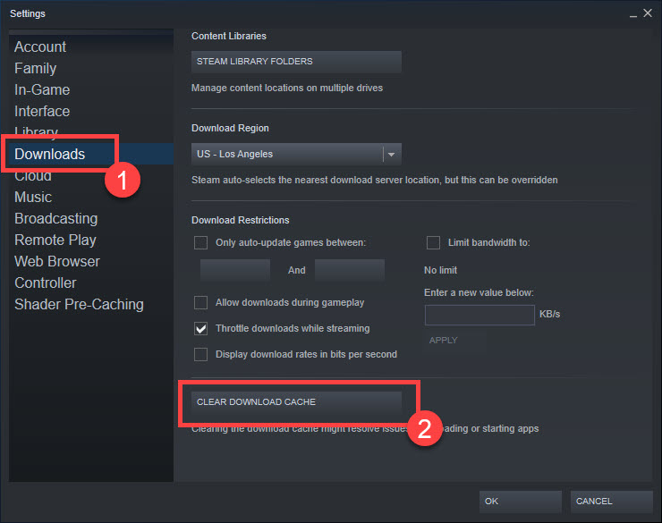 Steam Wont Download Games or It's Stuck at 0 Bytes/sec (Fix)