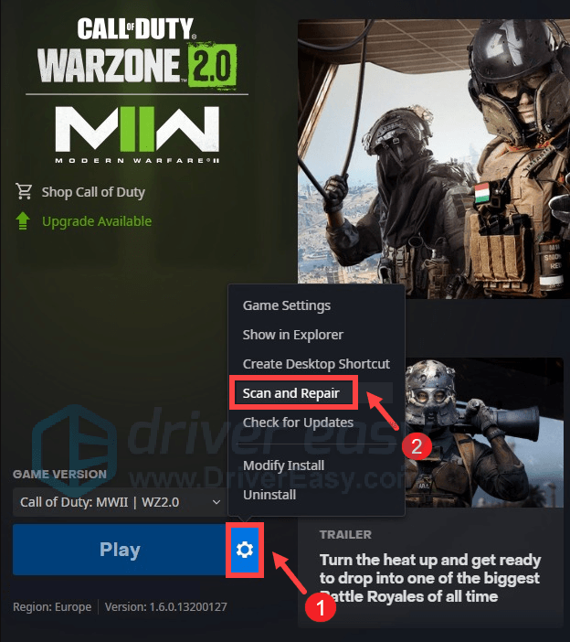 Battle.net vs Steam  Call Of Duty Warzone 2.0 - Performance Comparison 