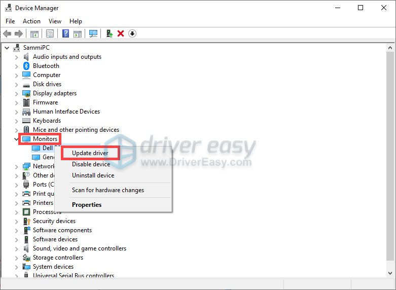 Dell Monitor Driver Download & Update Easily Driver Easy