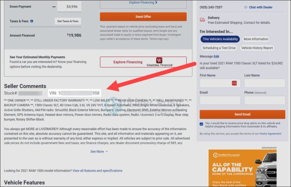 How to Check Car History by VIN | 4 Easy & Quick Ways - Driver Easy