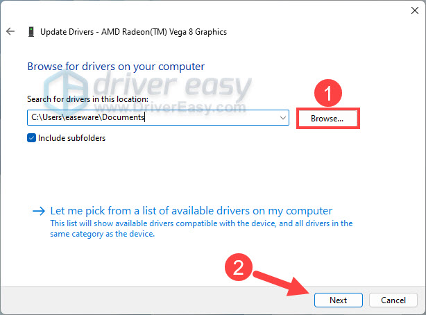win 11 update drivers in device manager
