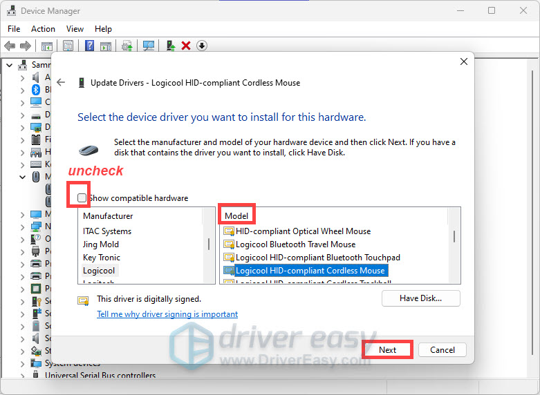 How to troubleshoot wireless mouse issues in Windows, HP Accessories