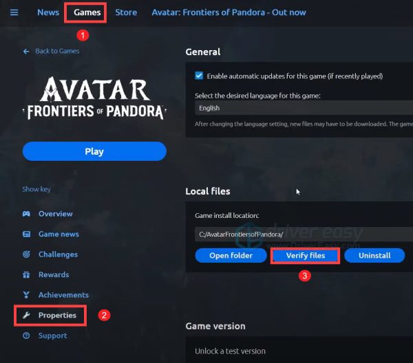 [SOLVED] Avatar: Frontiers of Pandora Crashing on PC - Driver Easy