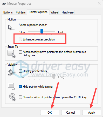 Mouse Acceleration on Windows 11: How to turn it off - Driver Easy