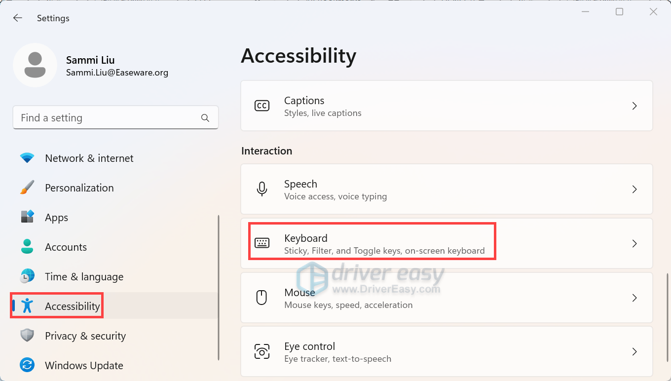 check out keyboard accessibility settings on windows 11