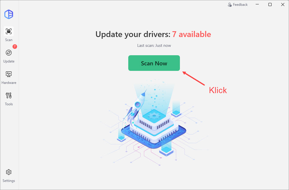 Step 1. Click Scan Now